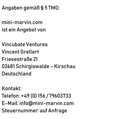 Impressum & Disclaimer